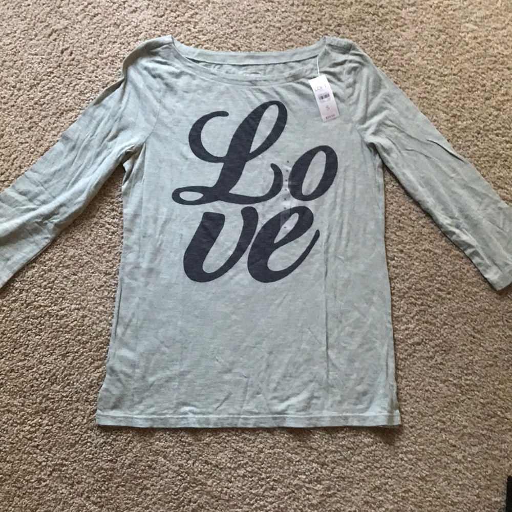 LOFT 3/4 Sleeve Graphic Tee